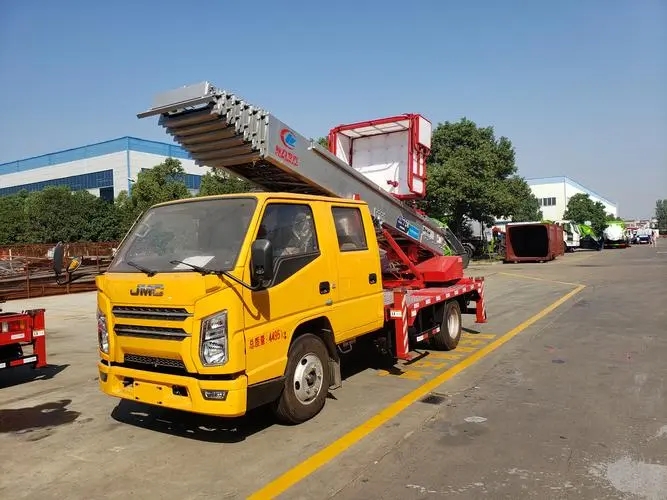 蓬莱镇附近云梯车出租 砂石搬运